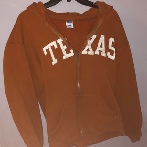 University of Texas zip up hoodie